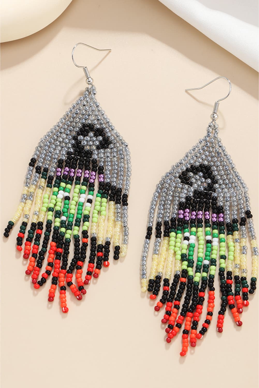 Beaded Dangle Earrings