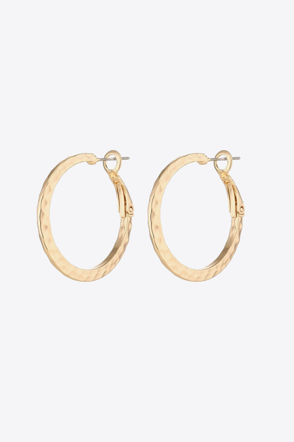 Minimalist Copper Hoop Earrings