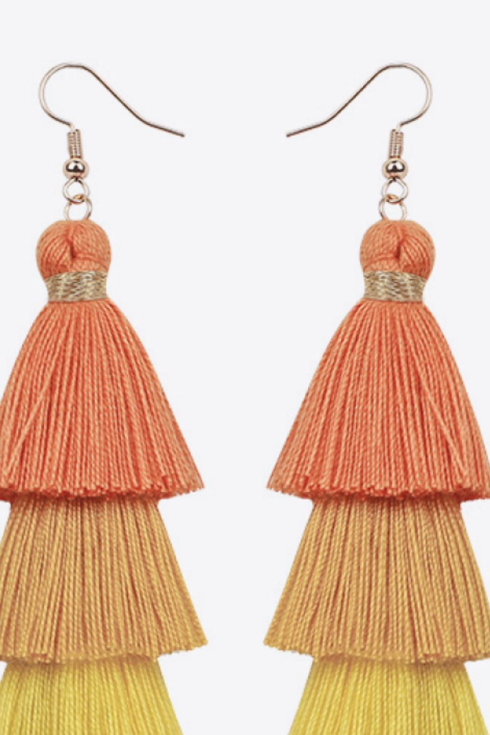 Layered Tassel Earrings