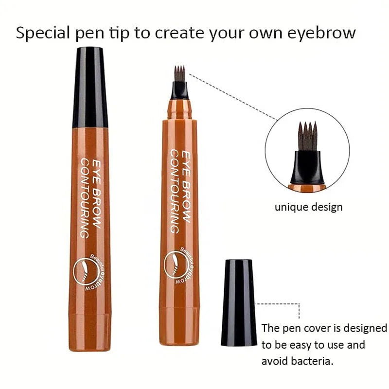 Microblend 5-Color Waterproof Eyebrow Pen