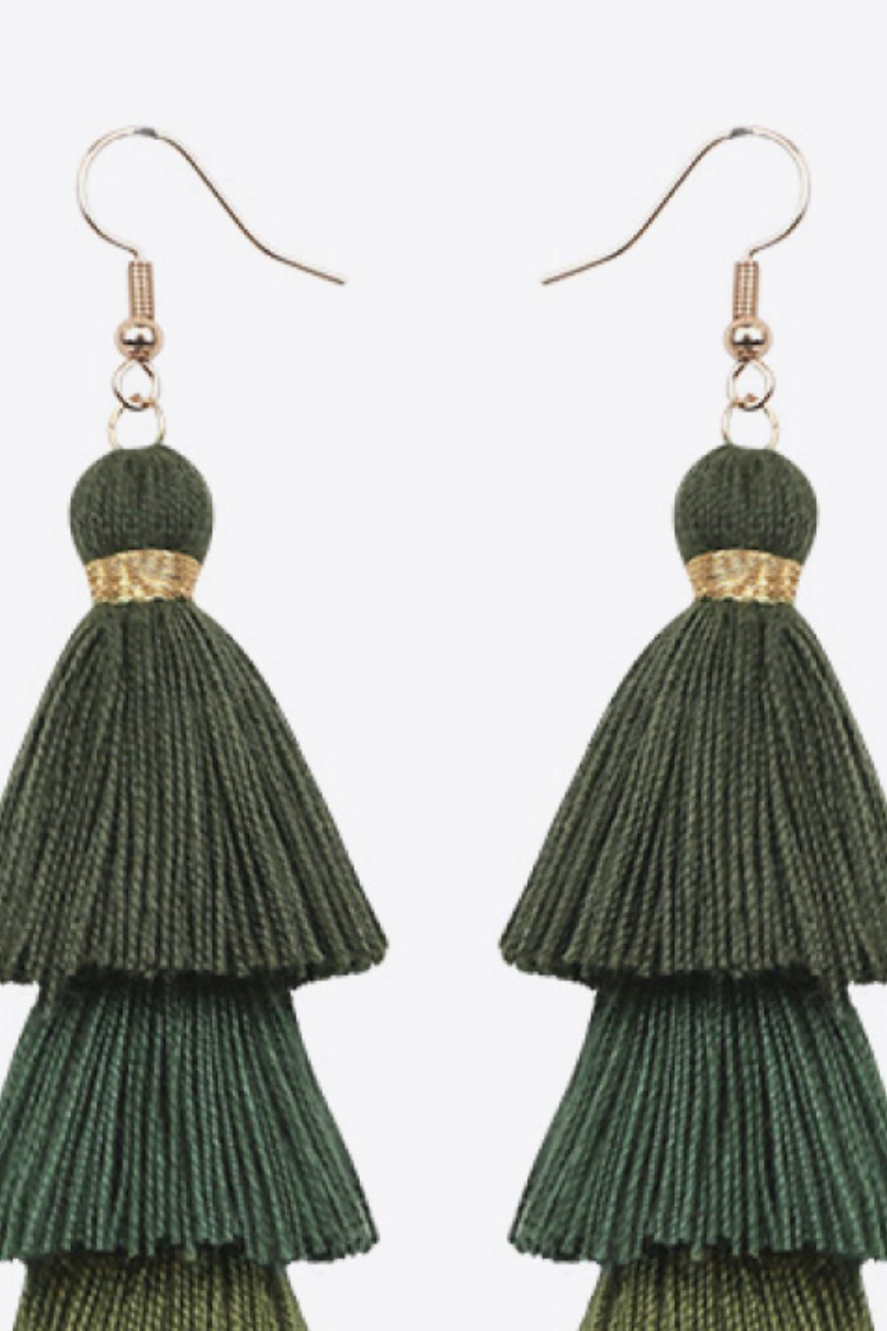 Layered Tassel Earrings