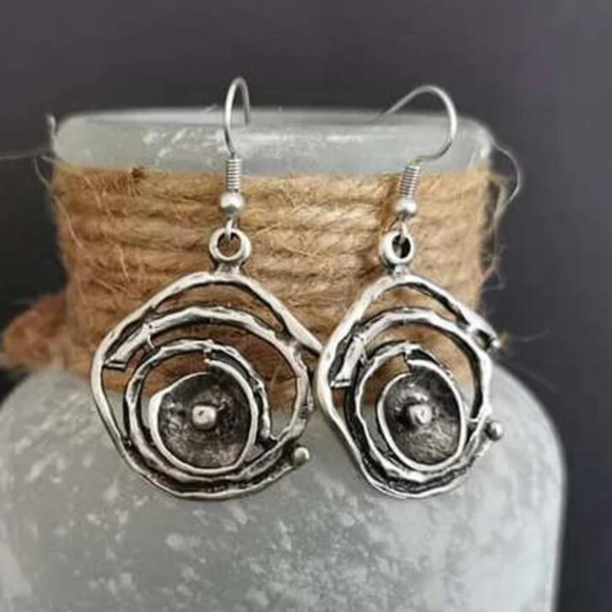 Alloy Dangle Earrings