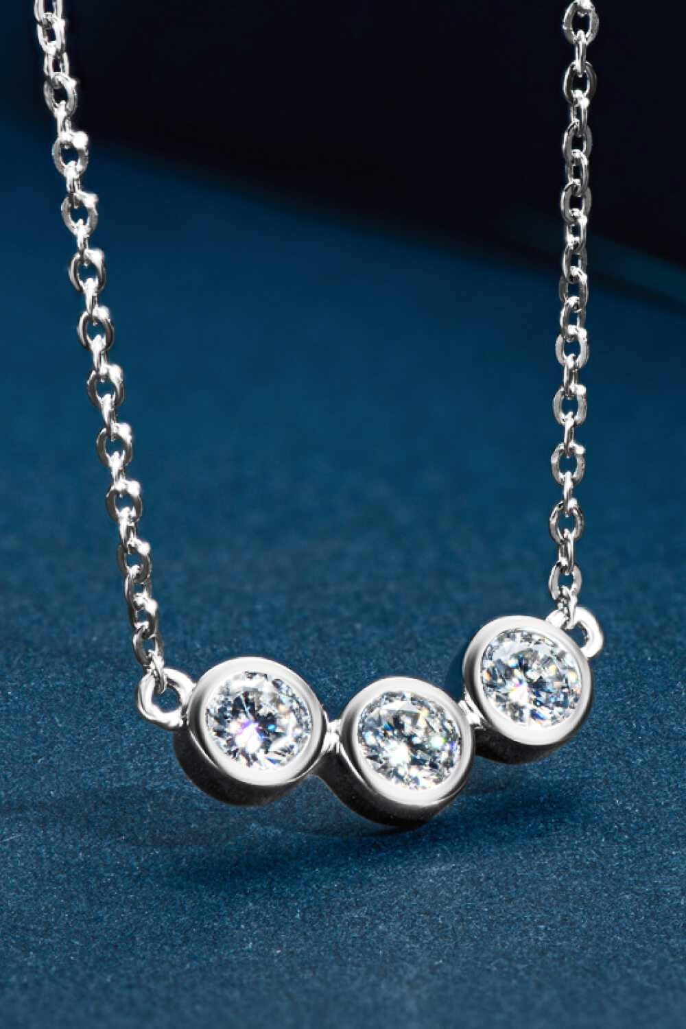 Find Your Center Moissanite Necklace