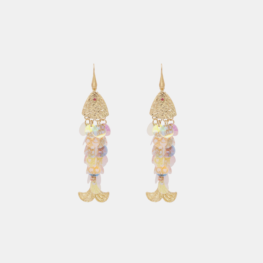 Fish Shape Dangle Earrings